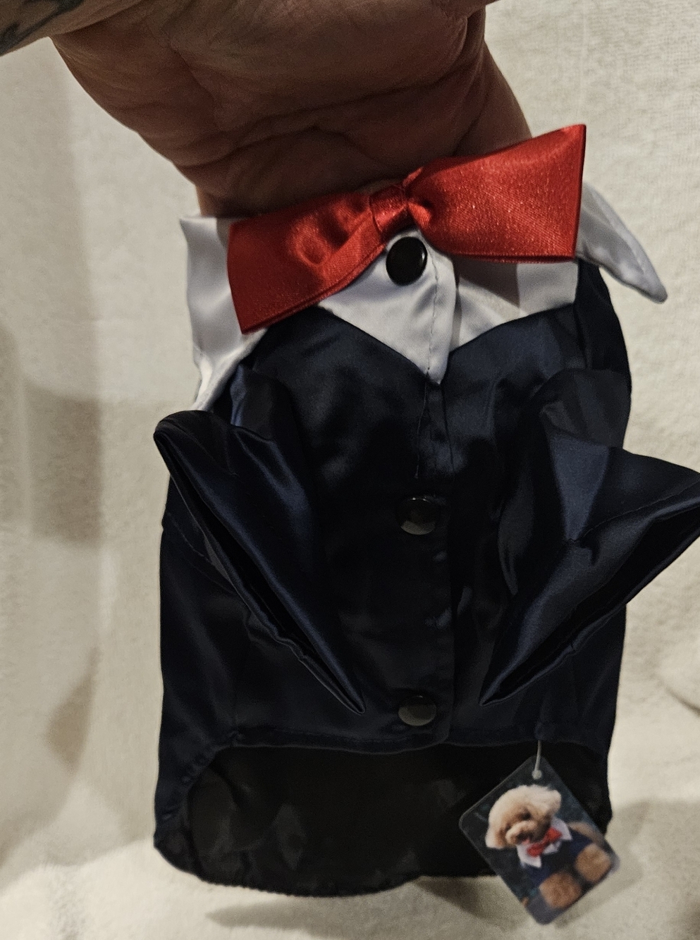 DOG TUXEDO SHIRT